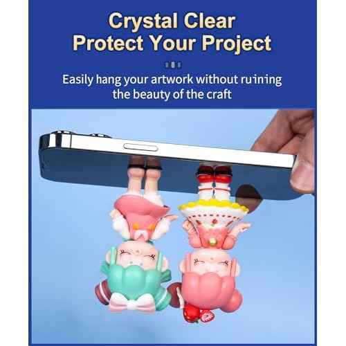 Extra Large Mounting Putty No Residue, Strong Double Sided Glue Adhesive Dots Clear Museum Sticky Tack, Picture Hanging Strips Fixed Posters Decor Craft, 0.6 x 1.38 in (180 Pcs)