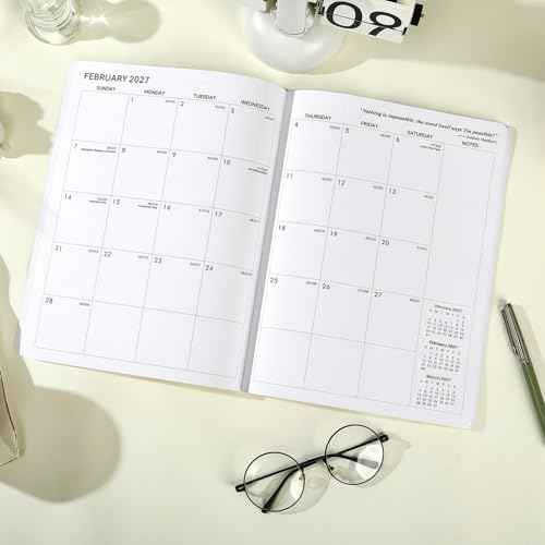 2026-2027 Monthly Planner - 2 Year Monthly Planner 2026-2027, Jan. 2026 - Dec. 2027, 9'' ¡¿ 11'', 24 Monthly Planner, Inner Pocket, Elastic Closure