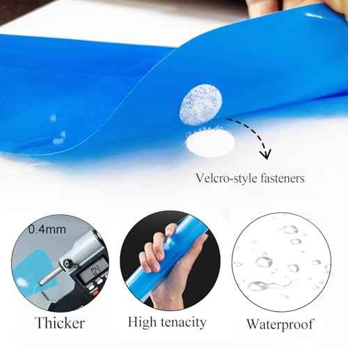 36 Pack Binder Folders with Pockets 11 Holes Expandable Dividers for 2/3/4 Ring Document Pouch with Snap Button & Label Loose-Leaf Transparent Binder Organizer for School Home Office