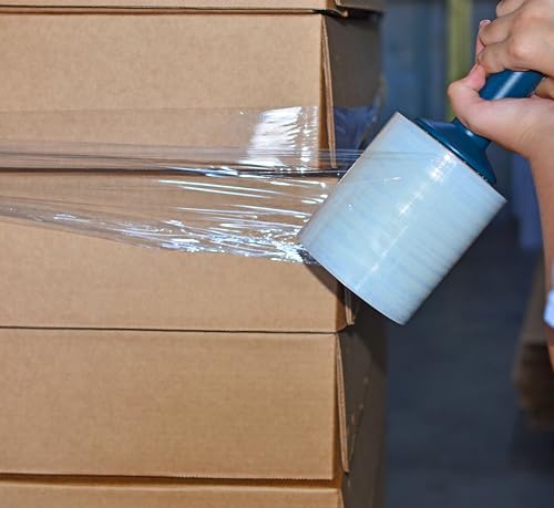 WOD SFD5 Blue Durable Plastic Handheld Compact Shrink Stretch Film