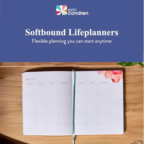 8x10 Softbound LifePlanner (January 2026 - December 2026) - Eucalyptus, vertical layout