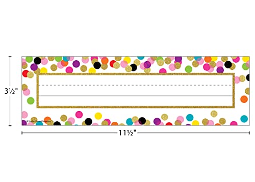Confetti Name Plates