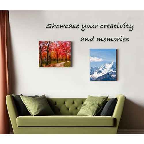 Foam Board 8x10 Inch, 3/4" Thick with Self-Adhesive Front - Photo Mounting, School Presentations, Arts & Crafts - Easy Peel & Stick, Perfect for Home Decor & Student Projects (8x10, 1, Piece)