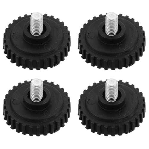 BESTOYARD 4PCS Universal Scale Feet Replacement, Anti-Slip Rubber and Iron Legs for Digital Kitchen, Electronic, Jewelry, Food Scales