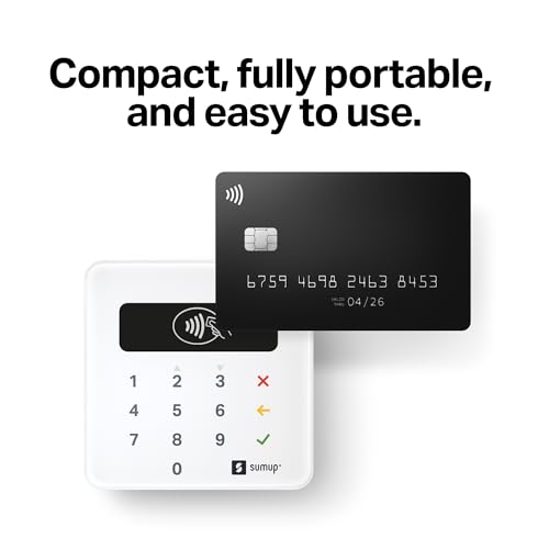 SumUp Plus Bluetooth Card Reader NFC RFID Payment Terminal for Smartphones
