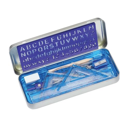 STAEDTLER 10-Piece Math Drawing Set with Metal Compass & Ruler - 36 Pack