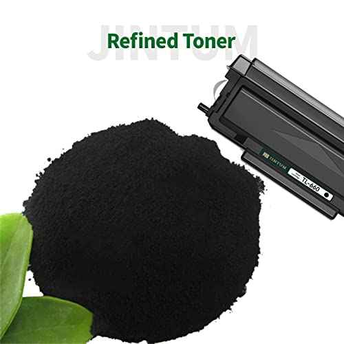 JINTUM Compatible TL-660 Toner Cartridge Replacement for Pantum TL-660 TL-630 Work with DL730 for Pantum L2300DW L2350DW L2710FDW M15DW M29DW M118DW Series Printer (1 Black)