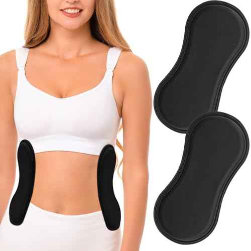 2Pcs Abdominal Side Compression Boards, 11.81x5.51x0.47in Sponge Material Foam Lateral Protectors for Post Surgery Recovery Waist Filling Skin Anti-Sagging Black