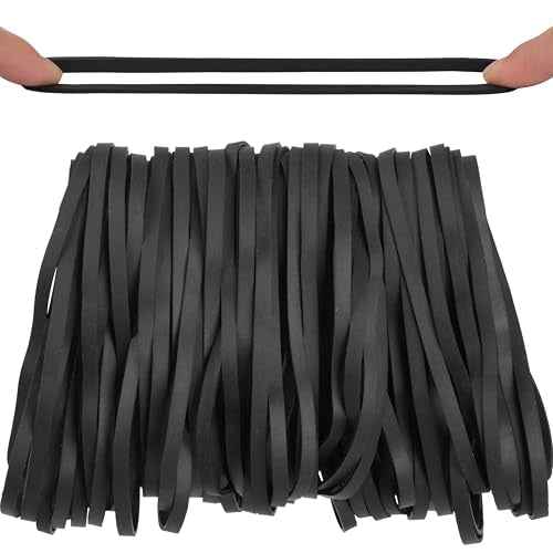 Rubber Bands 70Pcs size#69 Big black rubber band Elastic Band rubber bands office supplies (5.9" x 0.24")