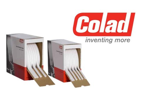 Colad Soft Edge Automotive Foam Masking Tape for Sealing Car and Truck Door Jams Overspray Protection 3/4 Inch x 54 Yards (19 mm x 35 m)