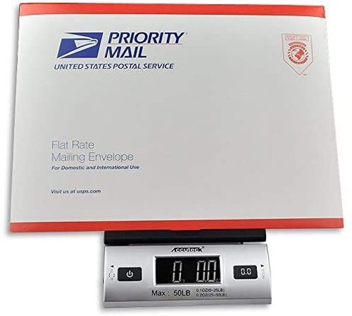 Accuteck 8250 Digital Shipping Scale - High Accuracy 0.1oz Precision, 50Lb Capacity