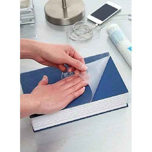 Con-Tact Brand Clear Adhesive Protective Liner to Cover Books and Documents, 13.5-Inches x 5-Feet (Pack of 3)