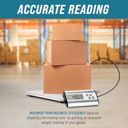 Smart Weigh 440 lbs Stainless Steel Digital Postal Shipping Scale