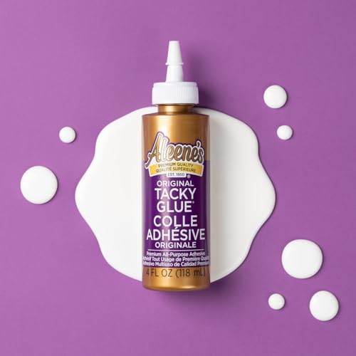 Aleene's Original Tacky Glue, 8 oz - All-Purpose Craft Adhesive (Original Formula)