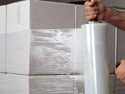 PalPakEXT The Leading Stretch Film Dispenser Extended Length - Holds 16" to 22" Stretch - Great for 20" Film Light Weight Industrial Strength Pallet Wrapper – Tension Knob Adjustment Handle
