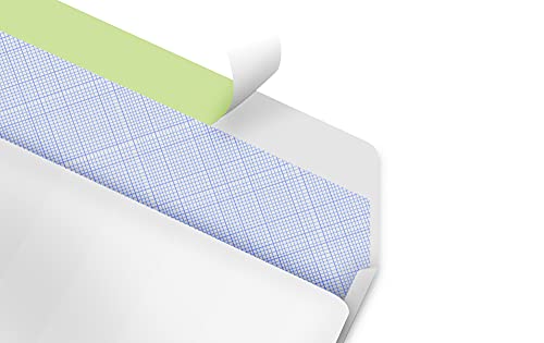 Splendoress #10 Business Envelopes Self Seal Tinted Security Pack 100