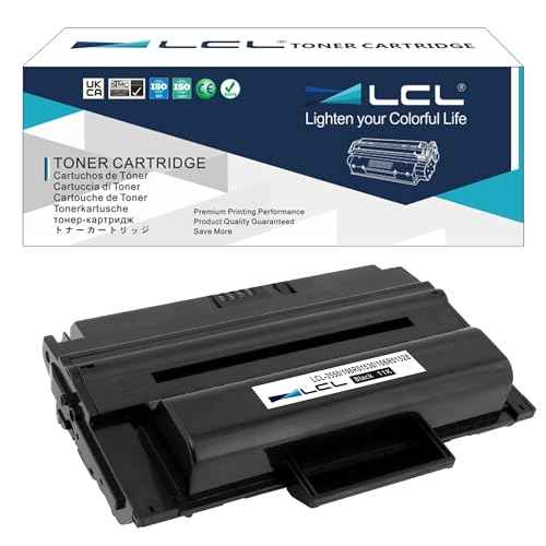 LCL Compatible Toner Cartridge Replacement for Xerox 3550 106R01530 106R1530 106R01528 106R1528 11000 Page (1-Pack Black)