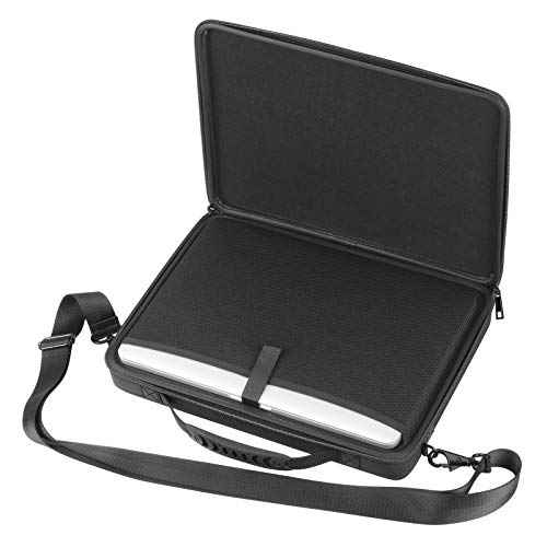 Smatree Hard Carrying Case Compatible for 14.2inch MacBook Pro M5 2025/2024 M4/2023 A2918, 13inch MacBook Air M4 2025/2024/2022 A3313, 13 inch iPad Pro M5 2025/iPad Air M3 2025/iPad Pro M4 2024, Black