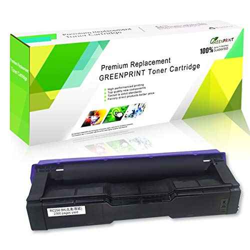 Compatible Toner Cartridge SP C250 C261 Black High Capacity 2300 Pages for RICOH Aficio SP C250DN C250SF C261SFN C261SFNw C261DNw C260 C260DNW C260SFNW Laser Printers