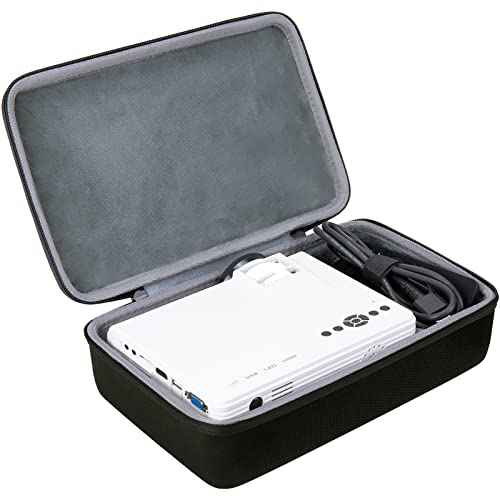 co2CREA Hard Case Replacement for AuKing Projector 2025 Upgraded Mini Projector 7500 lumens Multimedia Home Theater Video Projector