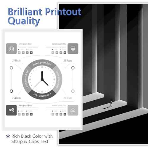 TN830XL Toner Cartridge(with Chip) 1 Pack Black Compatible with Brother TN830XL Toner Cartridge, Working with HL-L2460DW MFC-L2820DW MFC-L2820DWXL HL-L2400D HL-L2405W DCP-L2640DW HL-L2480DW Printer