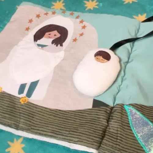 Wrapped in Mary¡¯s Mantle Quiet Book - Catholic Stories Book for Kids with Spiritual Lessons - Mary¡¯s Love Teaching Faith, & Guidance Thro...