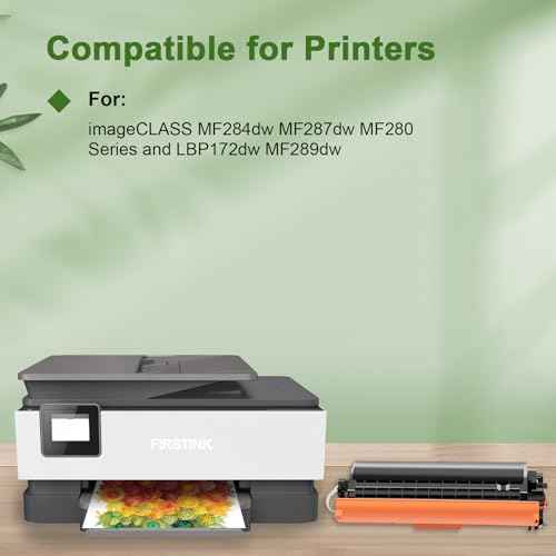 Compatible High-Yield 072 Black Toner Cartridge Replacement for Canon CRG072 Toner imageCLASS MF284dw MF287dw MF280 Series and LBP172dw MF289dw Printer (1-Pack)