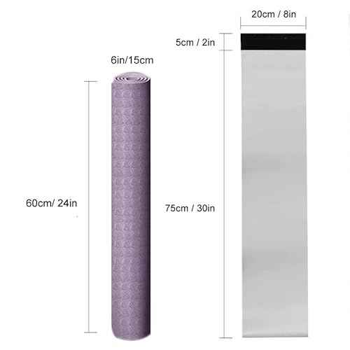 100 Pack 8x30 Inches Long Poly Mailers, Long Padded Shipping Bags White Envelopes Packaging for Unique Narrow Items Mailing