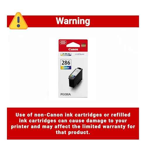 Canon CL-286 Genuine Color Ink Cartridge, Compatible with TR7820, TS7720/7722