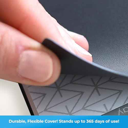 Blue Sky 2026 Monthly Planner Calendar, January 2026 - December 2026, 8" x 10", Monthly Layout, Flexible Cover, Silver Wirebound, Laminated Tabs, Enterprise