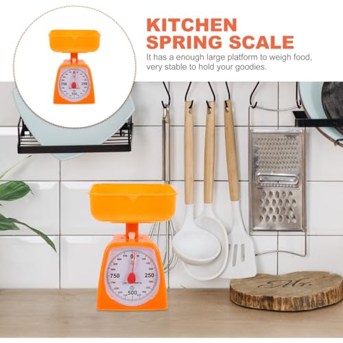 Analog Food Scale - Compact Kitchen Scale for Cooking & Baking