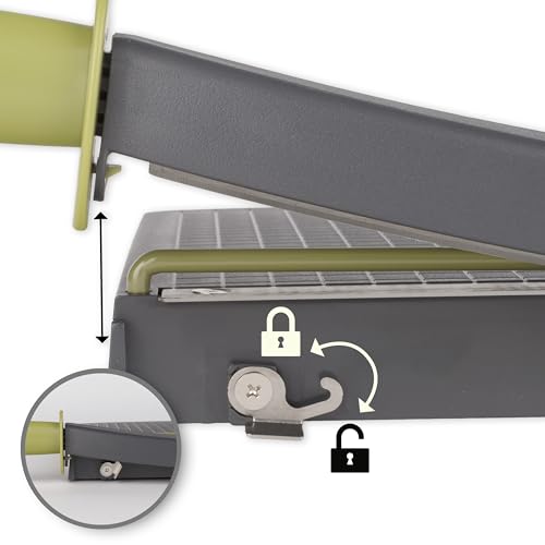 Swingline Paper Cutter Guillotine Trimmer 12-inch Cut Length 10 Sheets, ClassicCut Lite (9312) - Office & Home Use