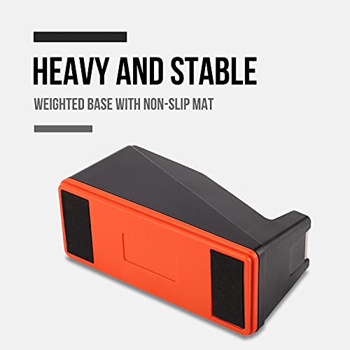 Lichamp Desktop Tape Dispenser with 3-Inch Core – One-Hand, Non-Skid Base, for Masking/Heat Transfer Tapes
