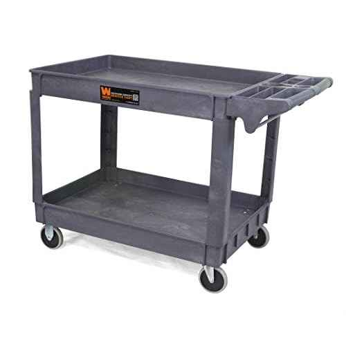 WEN 500-Pound Capacity 46 By 25.5-Inch Extra Wide Service Utility Cart