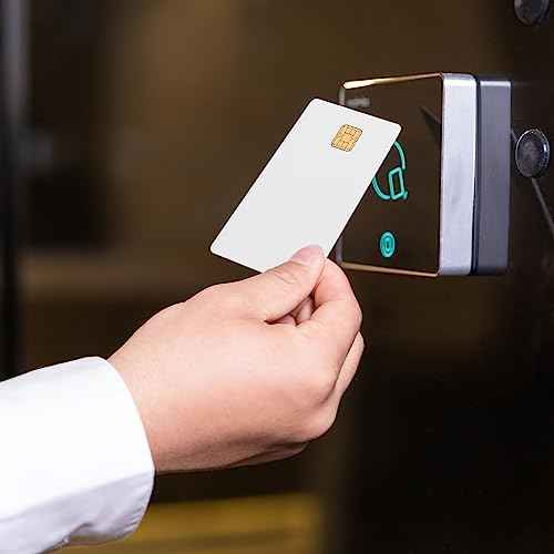 X-belmox for J3R180 JCOP4-180K Unfused Java Chip Card, (Replace J2A040 Chip Java Jcop Cards Unfused), 2 Track Smart Card with 8.4mm HICO Magnetic Stripe, Unfused J3R180 Jcop Cards (5 Pack)