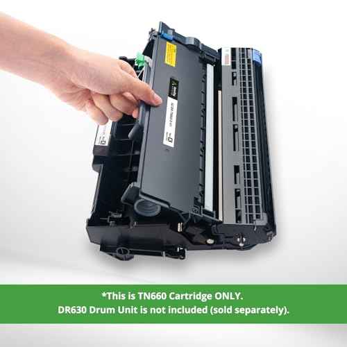 Compatible TN660 Toner Cartridge Brother Printer, TN-660, TN630 Replacement Cartridges for HL-L2300D HL-L2380DW HL-L2320D DCP-L2540DW HL-L2340DW HL-L2360DW MFC-L2720DW ? Black (2 Pack)