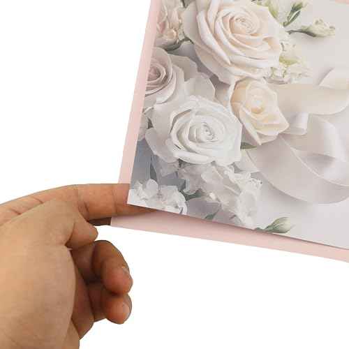 Wedding Card for Bride and Groom ? Congratulations on your Wedding Double-Layer Cards with gold foil