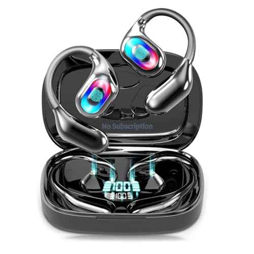 AI Translation Earbuds Real Time No Subscription, 4-in-1 Translator Earbuds 144 Languages, Audifonos Traductores Ingl?s Espa?ol, Bluetooth 5.4 Translation Headphones with LED Light Translate Ear Buds