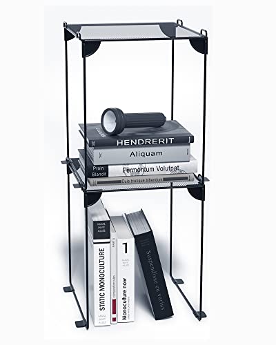 Pack 2 Mesh Locker Shelf, Grey