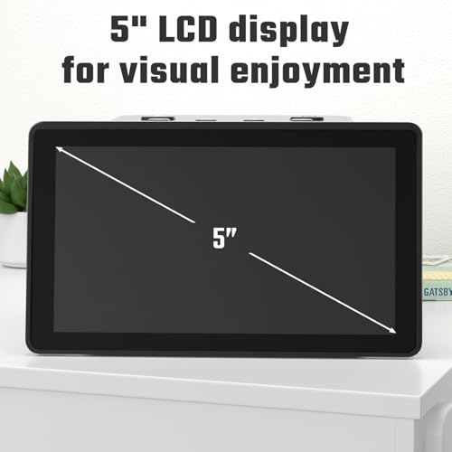 DigitPro Black 22MP Film & Slide Scanner with 5" LCD - Converts 35mm, 126, 110 Negatives & Slides