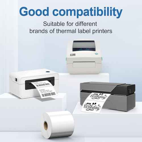 12 Rolls 3" x 2" Direct Thermal Labels, 700 Labels/1 Rolls, Compatible with Zebra, Rollo, Nelko, Munbyn, Jadens Thermal Label Printer, Commercial Grade, Permanent Adhesive