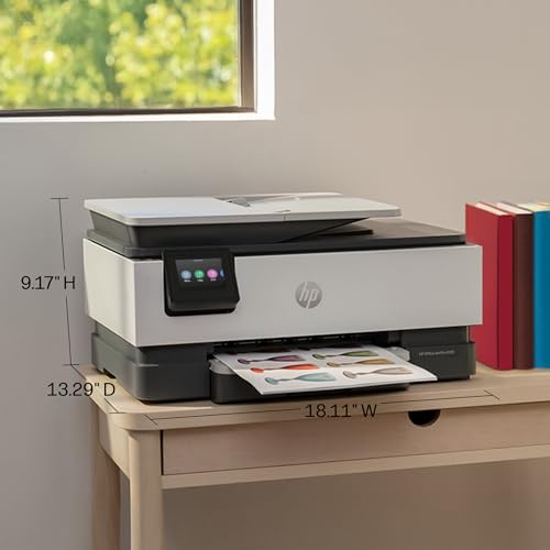HP OfficeJet Pro 8125 Wireless All-in-One Color Inkjet Printer for Home Office