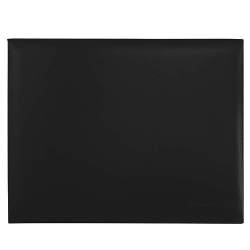 GraduationMall 8.5"x11" Smooth Padded Diploma Cover Certificate Holder Black,1-Pack