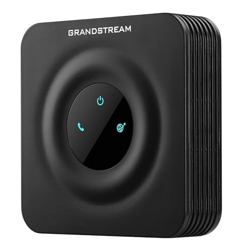 Grandstream HT801 V2 Analog Telephone Adapter with 1 FXS Port & Ethernet