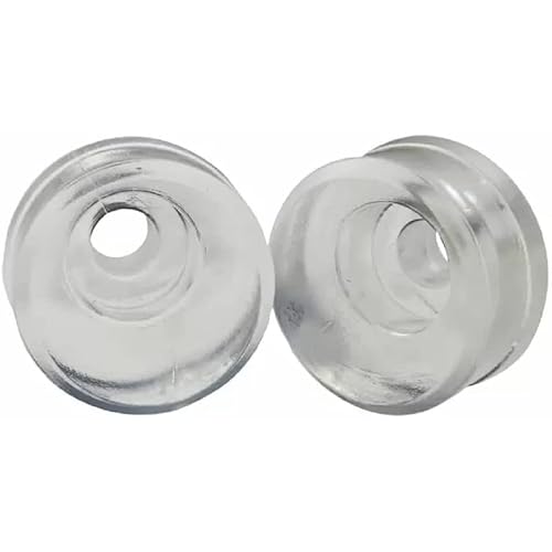 FastCap Euro Door Stop for Inset Doors Clear No Screws (Bulk 100 Count)