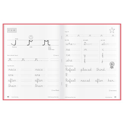 Learning Without Tears Cursive Handwriting Workbook for 3rd Grade+ - Student Workbook