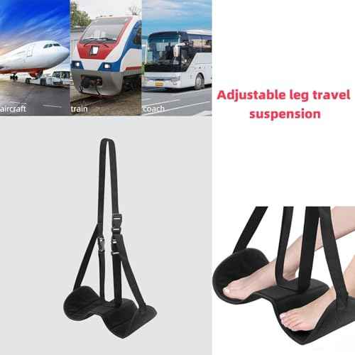 Airplane Footrest, Office Foot Hammock, Travel Accessories, Plane Footrest