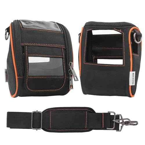 Carrying Case for Zebra ZQ510 & ZQ511 - Portable Thermal Label Printer Bag with Shoulder Strap and Belt Clip, Easy Transport and Protection, Convenient Label Access