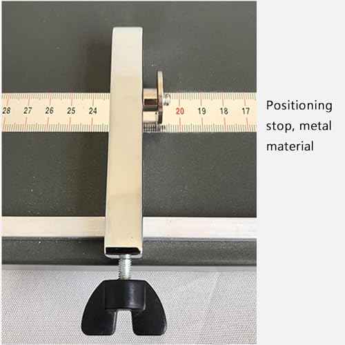 Manual Creasing Machine, 450mm Scoring Paper Creasing Machine, A3+~A3++ Paper Folding Machine, Desktop Heavy Duty Metal Paper Creaser for Paper Card Book Scoring