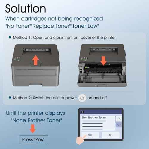 TN830XL TN830 830XL 830 Toner for Brother Printer HL-L2460DW DCP-L2640DW Replacement for Brother TN830 XL/V/R TN 830 XL TN-830XL Cartridge MFC-L2820DW HL-L2405W HL-L2400D 2PK Black High Yield Printer